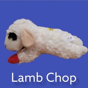 COPY - Lamb Chop Squeaker Dog Toy